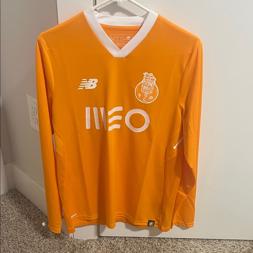FC Porto New Balance Vibrant Orange Long Sleeve Jersey